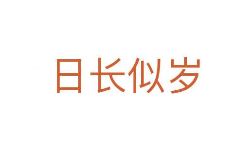 日長(zhǎng)似歲