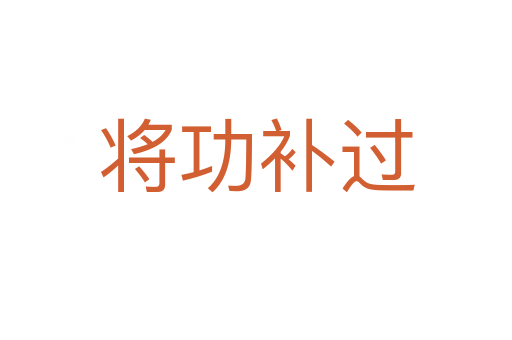 將功補(bǔ)過(guò)