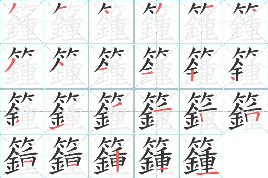 籦的筆順?lè)植窖菔?>
					
                    <hr />
                    <h2>籦的基本信息</h2>
                    <div   id=