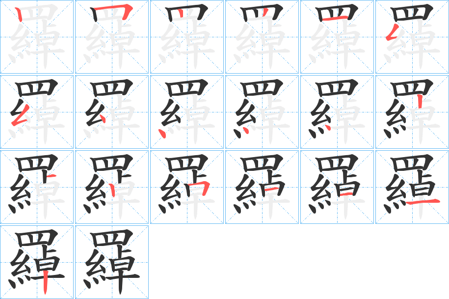 羄的筆順?lè)植窖菔?>
					
                    <hr />
                    <h2>羄的基本信息</h2>
                    <div   id=