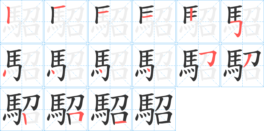 駋的筆順?lè)植窖菔?>
					
                    <hr />
                    <h2>駋的基本信息</h2>
                    <div   id=